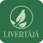 livertaja logo nelio vihrea